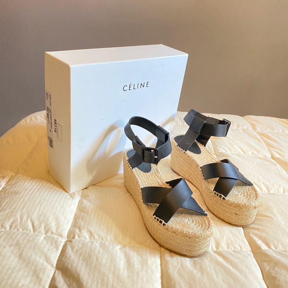 🛍SOLD🛍 CÉLINE Criss Cross Sandals